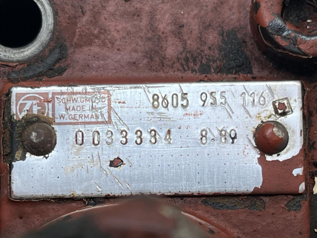 ZF Emergency steering pump ZF - Bomba hidráulica para Autogrúa: foto 5 ZF Emergency steering pump ZF - Bomba hidráulica para Autogrúa: foto 5