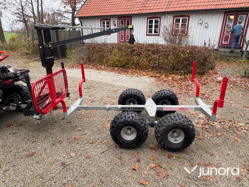 ATV timmervagn - Honda LT-13 - Remolque forestal: foto 5 ATV timmervagn - Honda LT-13 - Remolque forestal: foto 5