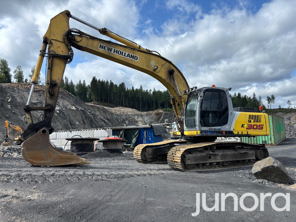 Bandgrävare - New Holland, E305 - Excavadora de cadenas: foto 5 Bandgrävare - New Holland, E305 - Excavadora de cadenas: foto 5