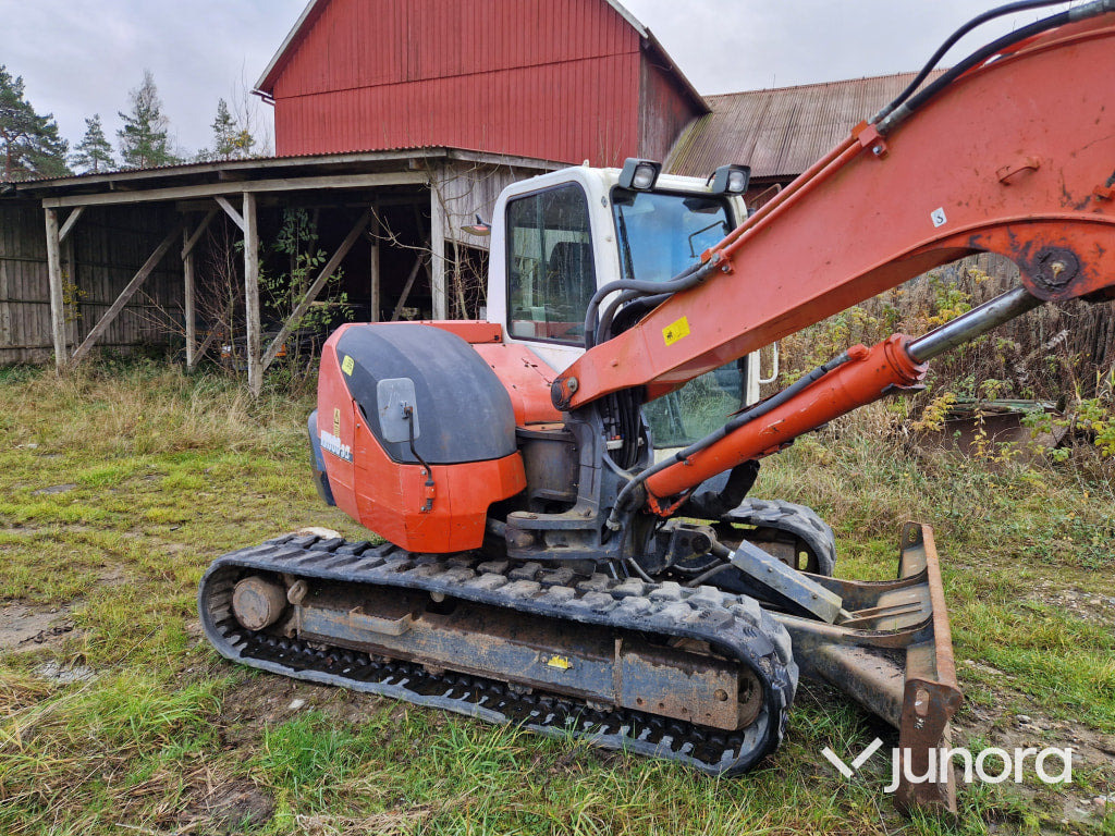 Grävmaskin - Kubota, KX080-3 - Miniexcavadora: foto 2 Grävmaskin - Kubota, KX080-3 - Miniexcavadora: foto 2