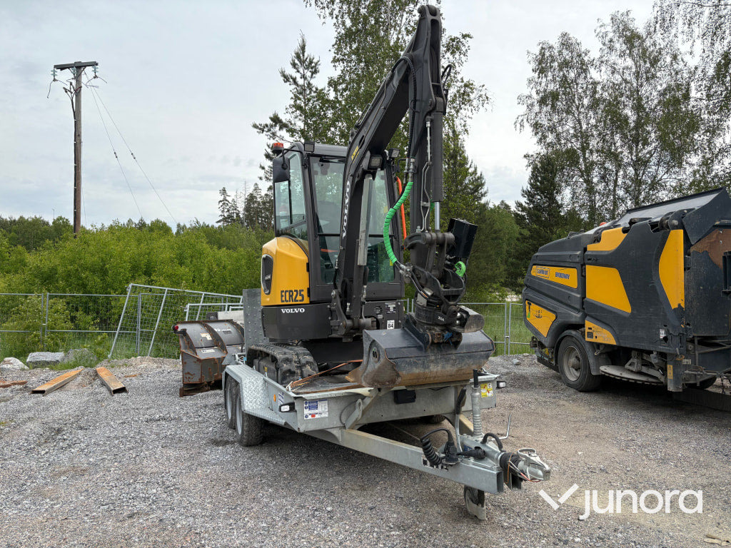 Grävmaskin Volvo ECR25D Electric - Miniexcavadora: foto 1 Grävmaskin Volvo ECR25D Electric - Miniexcavadora: foto 1