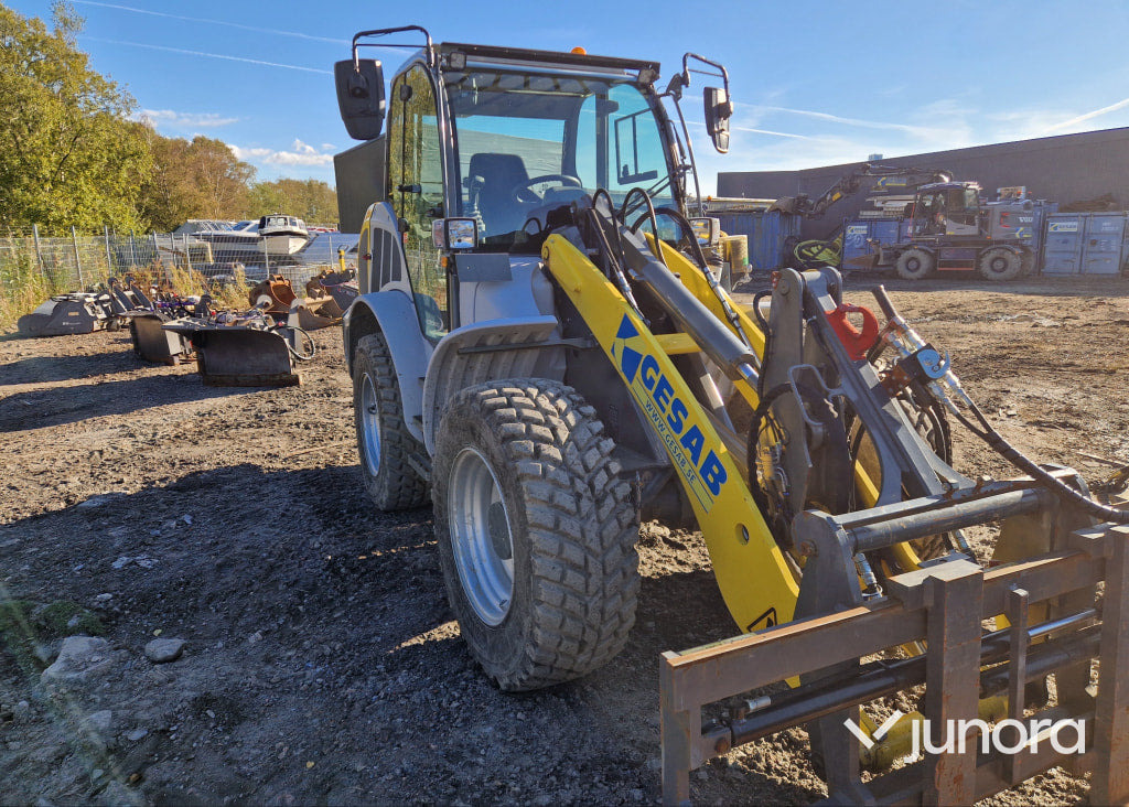 Hjullastare - Kramer, 8115 - Cargadora de ruedas: foto 1 Hjullastare - Kramer, 8115 - Cargadora de ruedas: foto 1