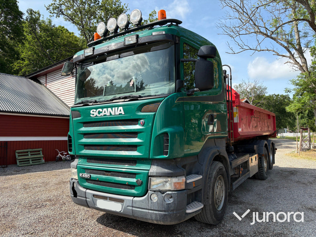 Lastväxlare Scania R480 - Camión multibasculante: foto 4 Lastväxlare Scania R480 - Camión multibasculante: foto 4