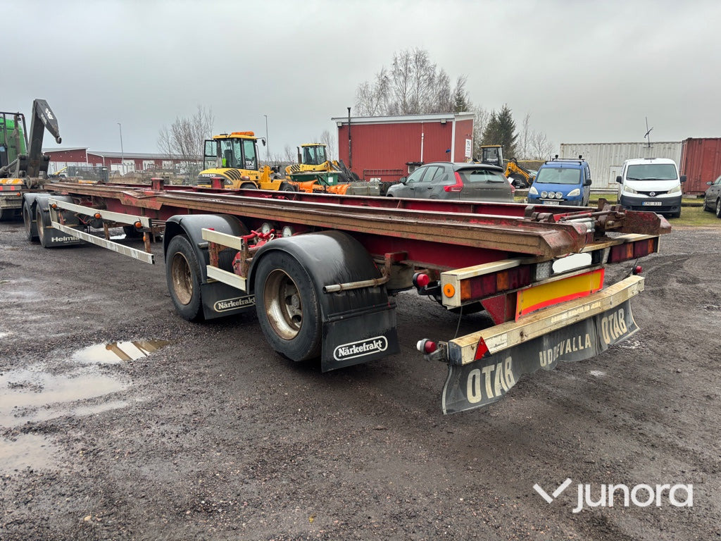 Lastväxlarsläp - Ory T18/20L60 - Remolque multilift/ Portacontenedores de cadenas: foto 3 Lastväxlarsläp - Ory T18/20L60 - Remolque multilift/ Portacontenedores de cadenas: foto 3