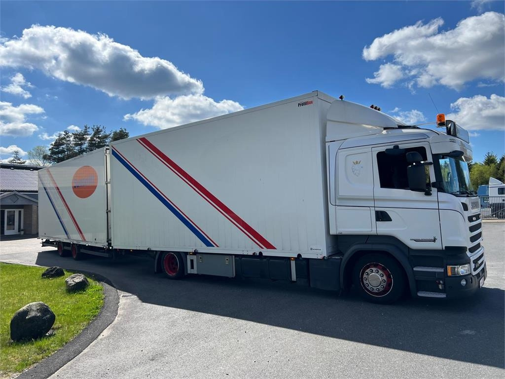 Scania R410 DB 4x2 MLB + tandem trailer 121m3  - Camión caja cerrada: foto 5 Scania R410 DB 4x2 MLB + tandem trailer 121m3  - Camión caja cerrada: foto 5