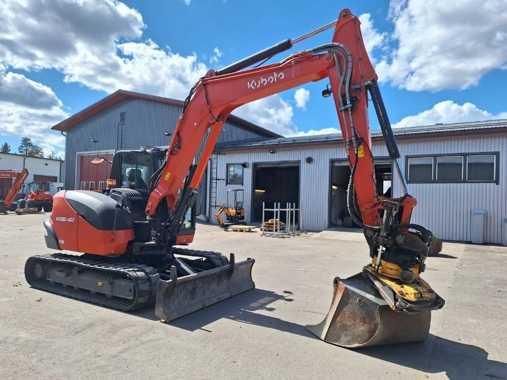 Kubota KX080-4a2 PYÖRITTÄJÄLLÄ - Miniexcavadora: foto 5 Kubota KX080-4a2 PYÖRITTÄJÄLLÄ - Miniexcavadora: foto 5