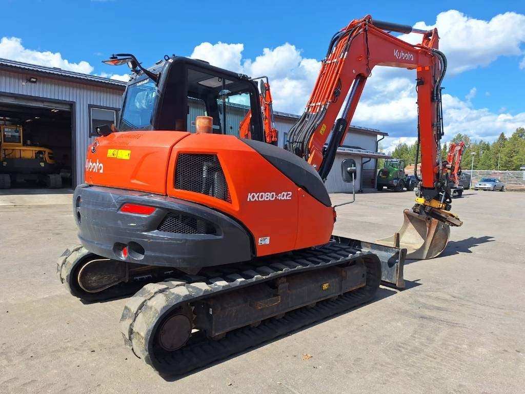 Kubota KX080-4a2 PYÖRITTÄJÄLLÄ - Miniexcavadora: foto 3 Kubota KX080-4a2 PYÖRITTÄJÄLLÄ - Miniexcavadora: foto 3