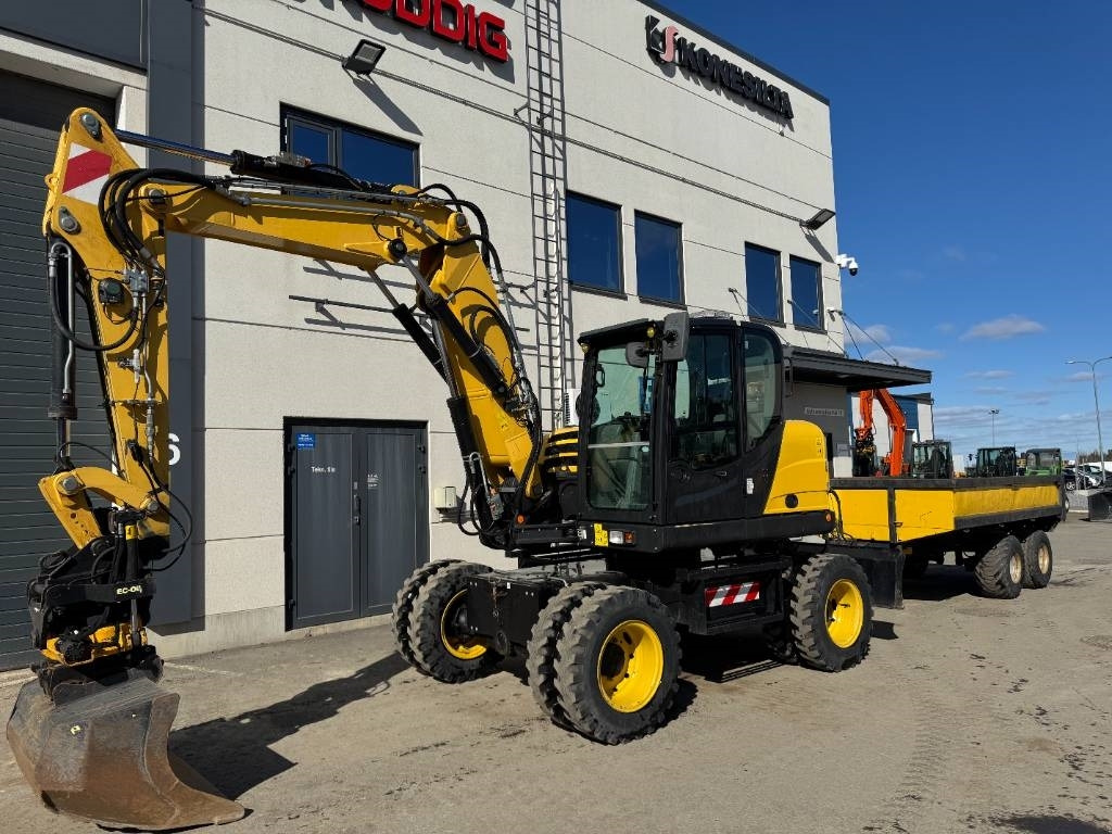 Yanmar B 110 W Hyvät varusteet / Siisti / Vähän ajettu - Excavadora de ruedas: foto 3 Yanmar B 110 W Hyvät varusteet / Siisti / Vähän ajettu - Excavadora de ruedas: foto 3