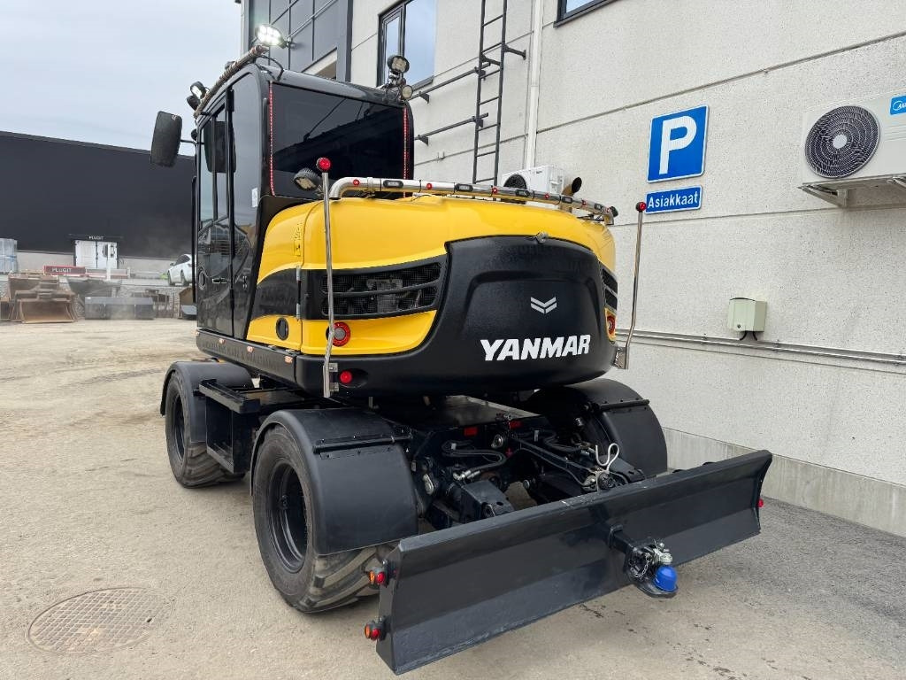 Yanmar B95W HUIPPUVARUSTEET - Excavadora de ruedas: foto 4 Yanmar B95W HUIPPUVARUSTEET - Excavadora de ruedas: foto 4