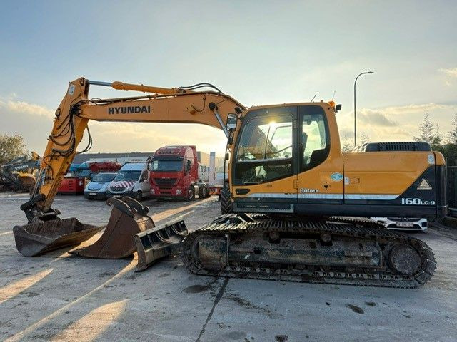 Hyundai Robex 160LC-9. ZSA. 2 Löffel. Klima. - Excavadora de cadenas: foto 1 Hyundai Robex 160LC-9. ZSA. 2 Löffel. Klima. - Excavadora de cadenas: foto 1