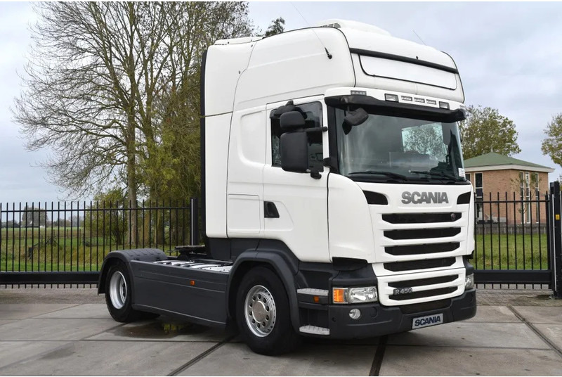 Scania R450 TL 4x2 - RETARDER - 866 TKM - PARK. AIRCO - NAVI - 2 x FUEL TANKS - GOOD CONDITION - - Cabeza tractora: foto 1 Scania R450 TL 4x2 - RETARDER - 866 TKM - PARK. AIRCO - NAVI - 2 x FUEL TANKS - GOOD CONDITION - - Cabeza tractora: foto 1