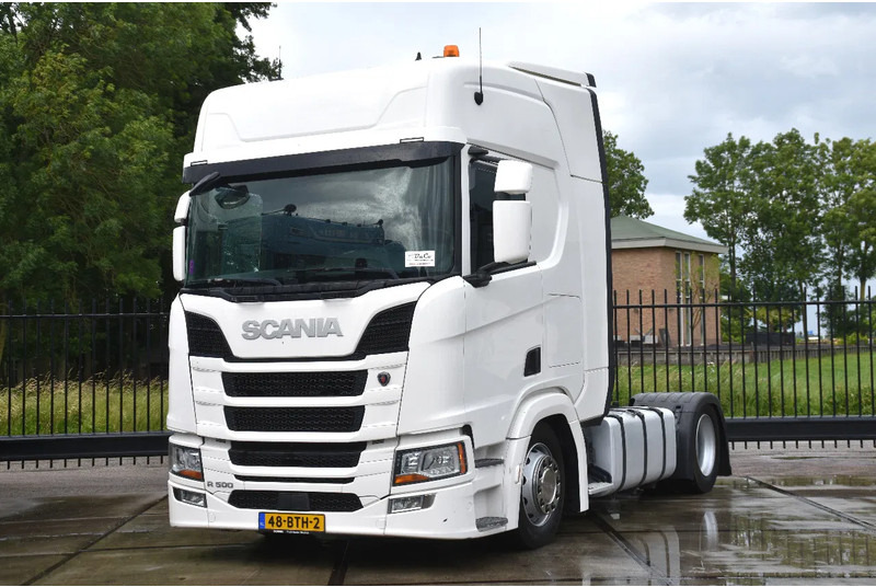 Scania R500 NGS 4x2EB - MEGA - RETARDER - FULL AIR - PARK. AIRCO - 2 x FUEL TANKS - GOOD CONDITION - - Cabeza tractora: foto 1 Scania R500 NGS 4x2EB - MEGA - RETARDER - FULL AIR - PARK. AIRCO - 2 x FUEL TANKS - GOOD CONDITION - - Cabeza tractora: foto 1
