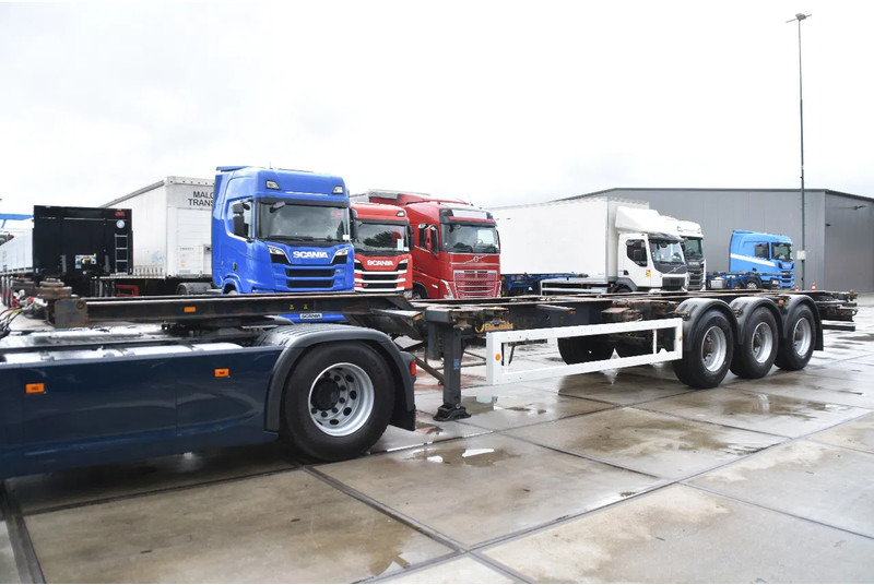 Krone SDC 27 - BPW AXLES - DRUM BRAKES - - Semirremolque portacontenedore/ Intercambiable: foto 4 Krone SDC 27 - BPW AXLES - DRUM BRAKES - - Semirremolque portacontenedore/ Intercambiable: foto 4