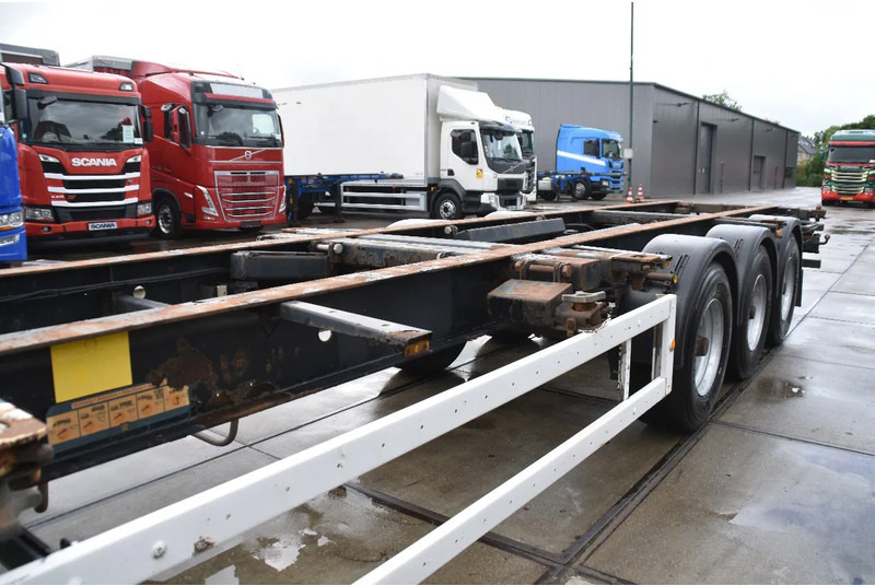 Krone SDC 27 - BPW AXLES - DRUM BRAKES - - Semirremolque portacontenedore/ Intercambiable: foto 5 Krone SDC 27 - BPW AXLES - DRUM BRAKES - - Semirremolque portacontenedore/ Intercambiable: foto 5