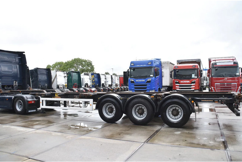 Krone SDC 27 - BPW AXLES - DRUM BRAKES - - Semirremolque portacontenedore/ Intercambiable: foto 3 Krone SDC 27 - BPW AXLES - DRUM BRAKES - - Semirremolque portacontenedore/ Intercambiable: foto 3