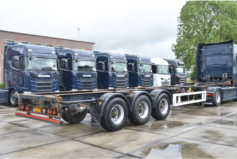 Krone SDC 27 - BPW AXLES - DRUM BRAKES - - Semirremolque portacontenedore/ Intercambiable: foto 2 Krone SDC 27 - BPW AXLES - DRUM BRAKES - - Semirremolque portacontenedore/ Intercambiable: foto 2