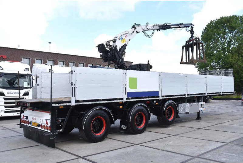 Pacton TPD.348 + KENNIS R 16 (3x) - LIFT AS - 2 x STUURAS - HYDRAULISCHE STEUNPOTEN - SAF ASSEN - SCHIJFREMMEN - NETTE STAAT - - Semirremolque plataforma/ Caja abierta: foto 2 Pacton TPD.348 + KENNIS R 16 (3x) - LIFT AS - 2 x STUURAS - HYDRAULISCHE STEUNPOTEN - SAF ASSEN - SCHIJFREMMEN - NETTE STAAT - - Semirremolque plataforma/ Caja abierta: foto 2