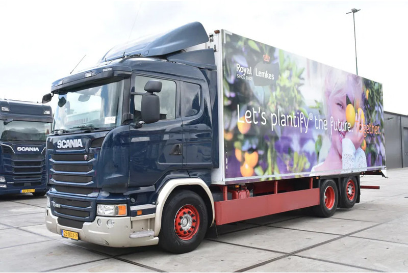 Scania R450 HL 6x2 + THERMO KING TS-300 - RETARDER - WHEELBASE: 510 CM - AIRCO - - Camión frigorífico: foto 2 Scania R450 HL 6x2 + THERMO KING TS-300 - RETARDER - WHEELBASE: 510 CM - AIRCO - - Camión frigorífico: foto 2
