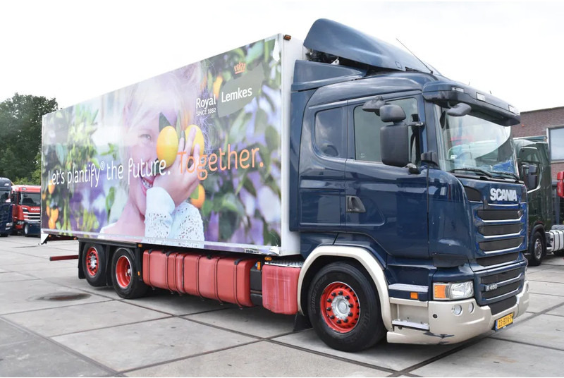 Scania R450 HL 6x2 + THERMO KING TS-300 - RETARDER - WHEELBASE: 510 CM - AIRCO - - Camión frigorífico: foto 1 Scania R450 HL 6x2 + THERMO KING TS-300 - RETARDER - WHEELBASE: 510 CM - AIRCO - - Camión frigorífico: foto 1