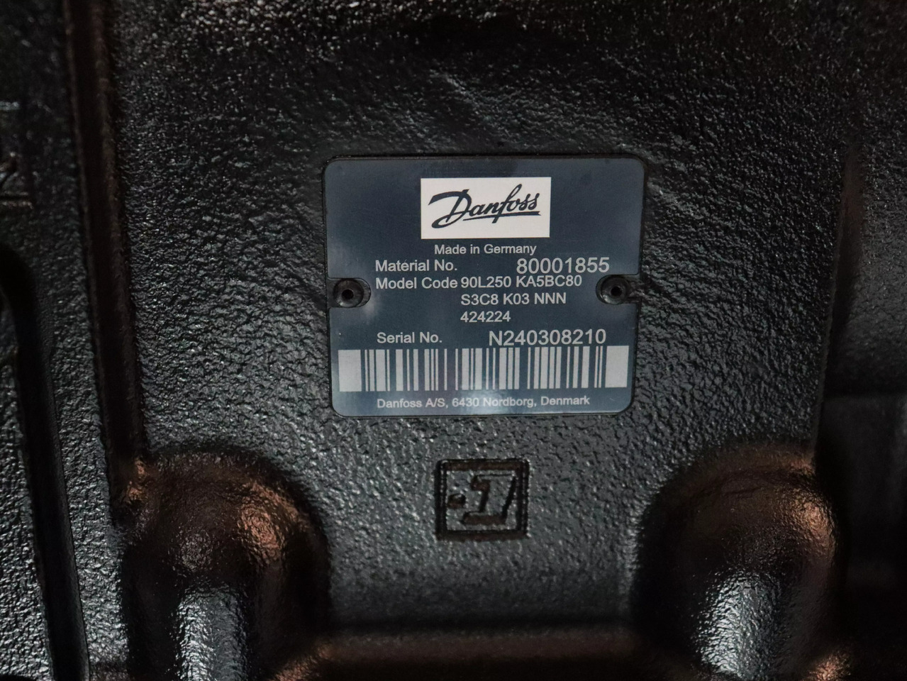 DANFOSS / SAUER 90L250 KA5BC80 S3C8 K03 NNN 424224 - Bomba hidráulica para Equipo de manutención: foto 4 DANFOSS / SAUER 90L250 KA5BC80 S3C8 K03 NNN 424224 - Bomba hidráulica para Equipo de manutención: foto 4