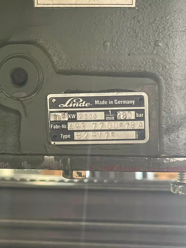 LINDE B2PV75 - Bomba hidráulica para Maquinaria de construcción: foto 5 LINDE B2PV75 - Bomba hidráulica para Maquinaria de construcción: foto 5