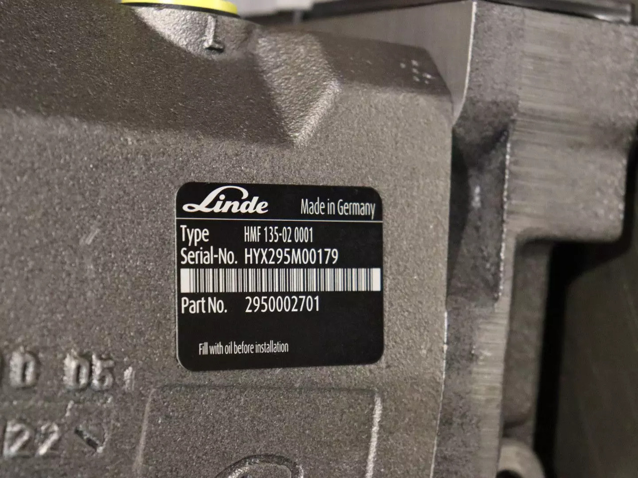 LINDE HMF 135-02 - Motor hidráulico para Maquinaria de construcción: foto 4 LINDE HMF 135-02 - Motor hidráulico para Maquinaria de construcción: foto 4