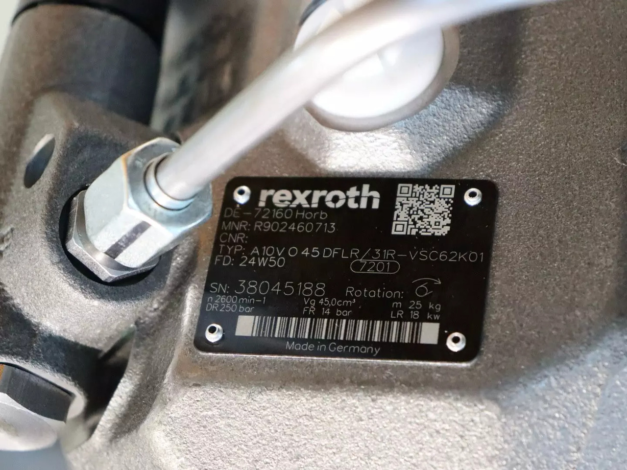 REXROTH A10VO45DFLR/31R-VSC62K01 - Piezas de recambio para Maquinaria de construcción: foto 4 REXROTH A10VO45DFLR/31R-VSC62K01 - Piezas de recambio para Maquinaria de construcción: foto 4