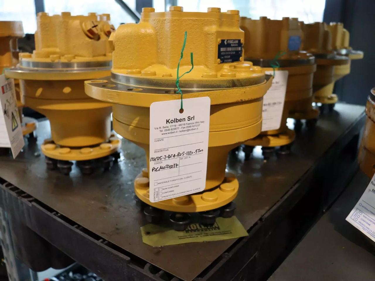 Poclain MSE05-2-DE4-R05-1220-5J00 - Motor hidráulico para Equipo de manutención: foto 3 Poclain MSE05-2-DE4-R05-1220-5J00 - Motor hidráulico para Equipo de manutención: foto 3