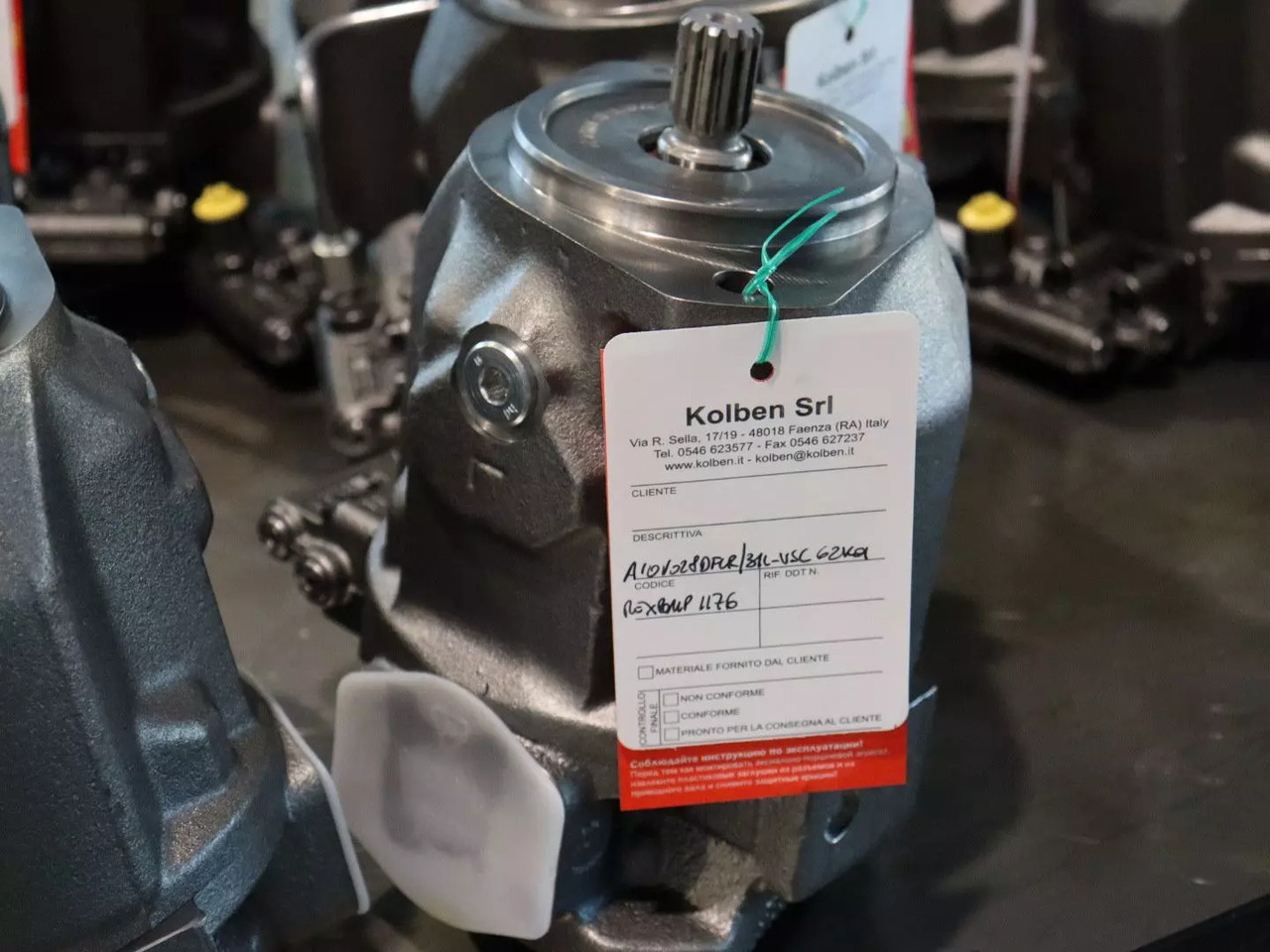 REXROTH A10VO28DFLR/31L-VSC62K01 - Bomba hidráulica para Maquinaria de construcción: foto 1 REXROTH A10VO28DFLR/31L-VSC62K01 - Bomba hidráulica para Maquinaria de construcción: foto 1