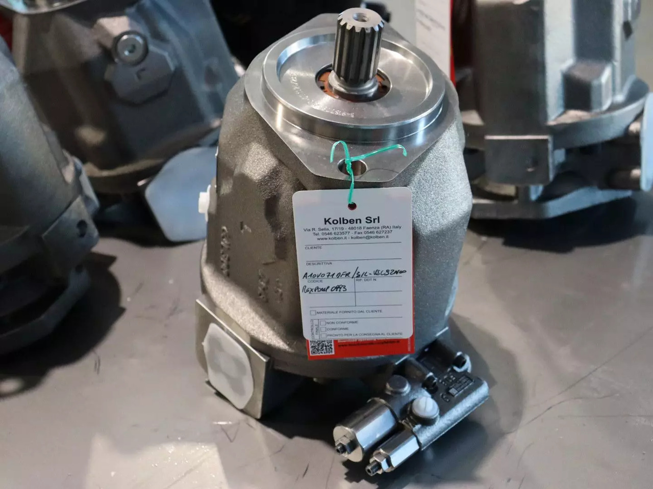 REXROTH A10VO71DFR/31L-VSC92N00 - Bomba hidráulica para Maquinaria de construcción: foto 3 REXROTH A10VO71DFR/31L-VSC92N00 - Bomba hidráulica para Maquinaria de construcción: foto 3