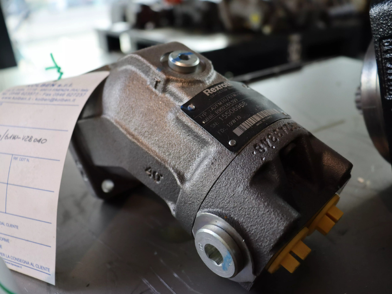 REXROTH A2FM10/61W-VZB040 - Motor hidráulico para Maquinaria de construcción: foto 2 REXROTH A2FM10/61W-VZB040 - Motor hidráulico para Maquinaria de construcción: foto 2