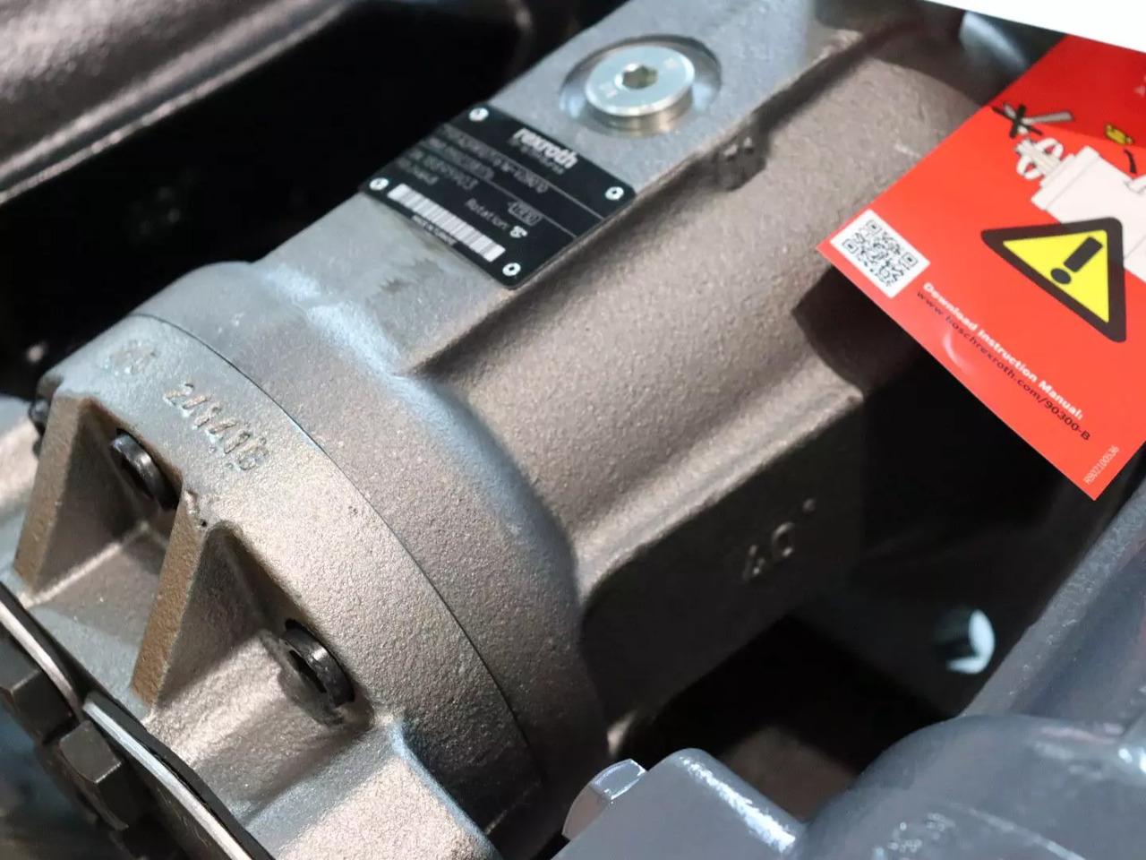 REXROTH A2FM107/61W-VZB010 - Motor hidráulico para Maquinaria de construcción: foto 2 REXROTH A2FM107/61W-VZB010 - Motor hidráulico para Maquinaria de construcción: foto 2