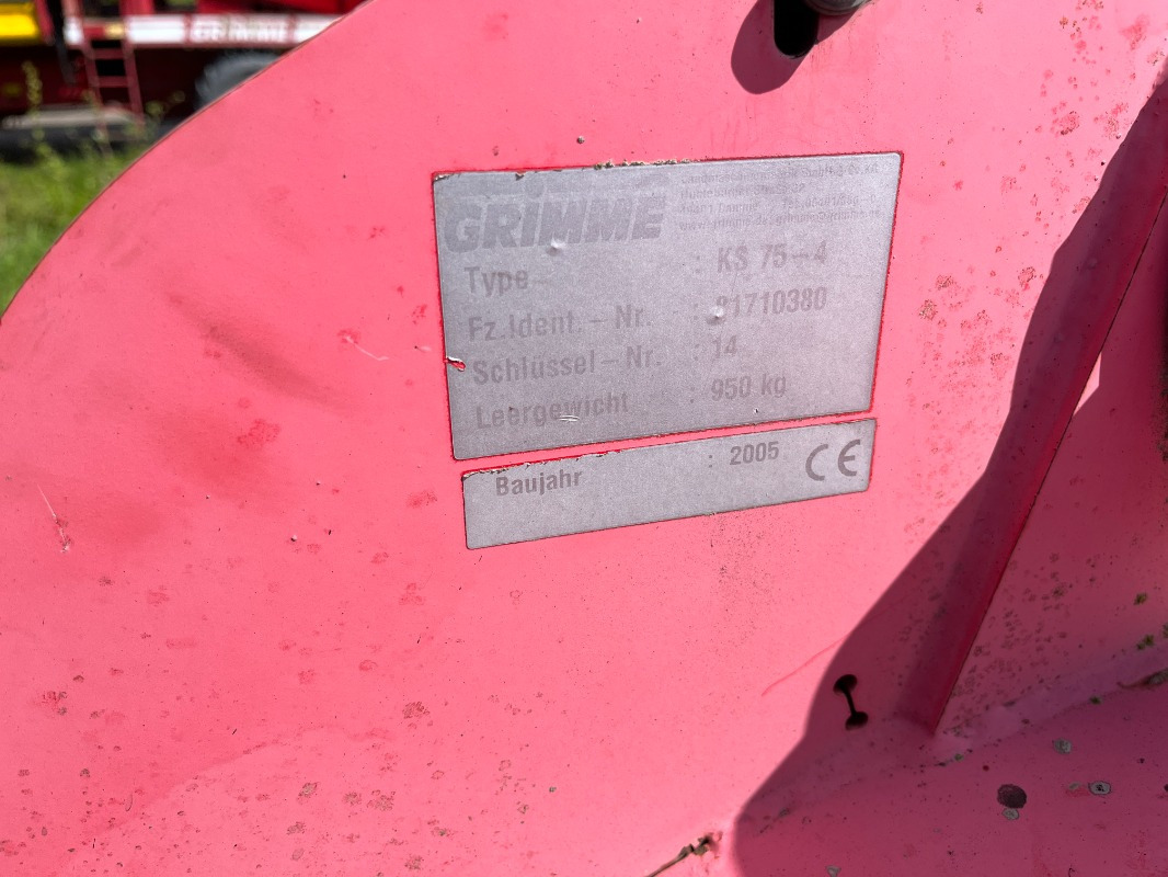 Grimme KS 75-4 - Cosechadora: foto 2 Grimme KS 75-4 - Cosechadora: foto 2