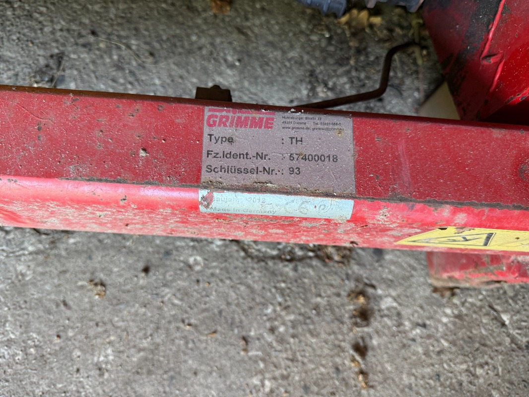 Grimme TH-624 - Almacenamiento: foto 2 Grimme TH-624 - Almacenamiento: foto 2