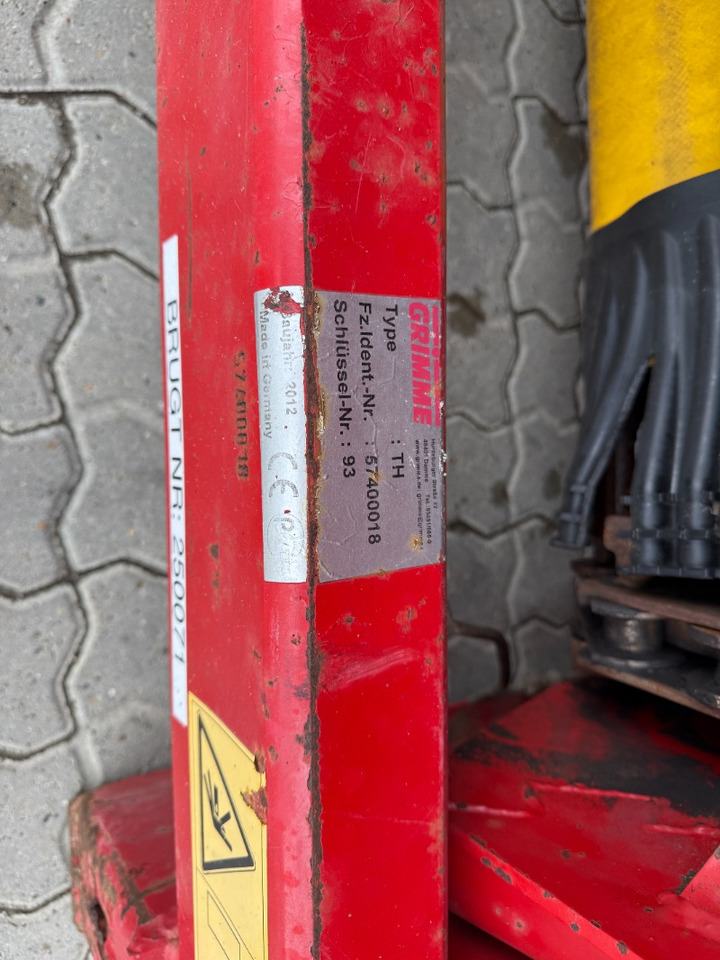 Grimme TH-624 - Almacenamiento: foto 2 Grimme TH-624 - Almacenamiento: foto 2