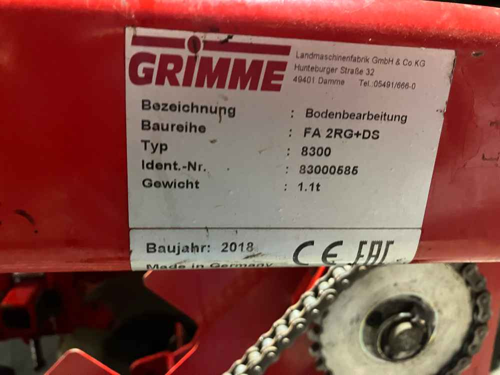 Grimme Grimme FA / FDS, Front Mounted Fertiliser Aplicator - Cosechadora: foto 4 Grimme Grimme FA / FDS, Front Mounted Fertiliser Aplicator - Cosechadora: foto 4