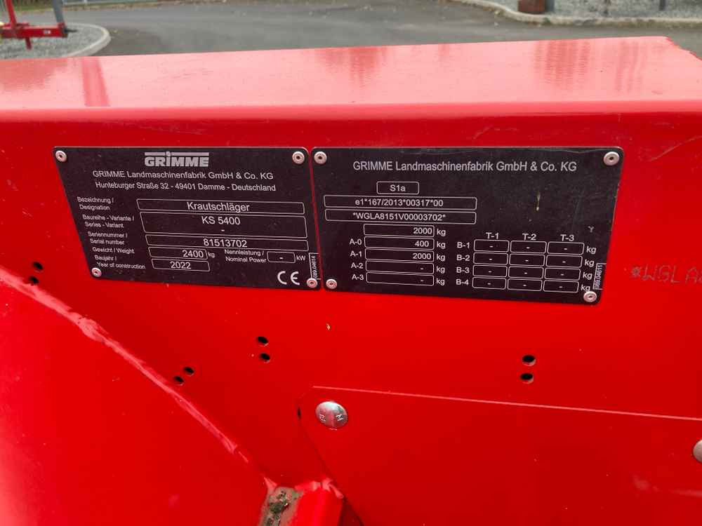 Grimme Grimme KS 5400 6 Row Potato Topper - Cosechadora: foto 2 Grimme Grimme KS 5400 6 Row Potato Topper - Cosechadora: foto 2