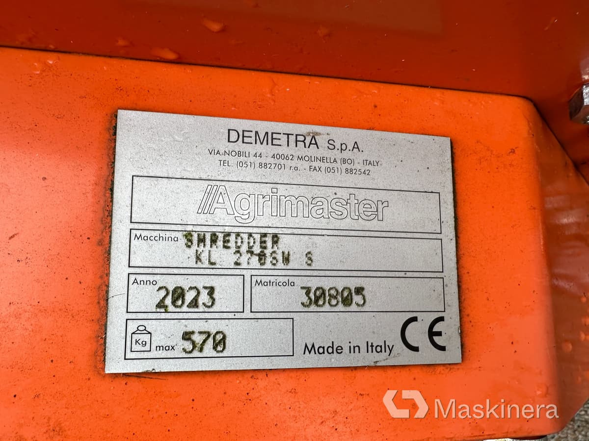 Desbrozadora de martillos Betesputs Agrimaster KL 270 SW: foto 27 Desbrozadora de martillos Betesputs Agrimaster KL 270 SW: foto 27