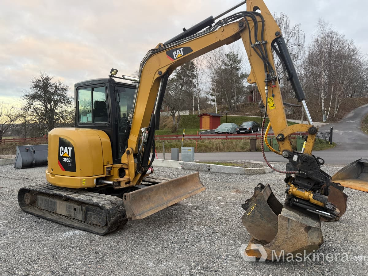 Grävmaskin CAT 305E2 CR med tillbehör - Excavadora de cadenas: foto 3 Grävmaskin CAT 305E2 CR med tillbehör - Excavadora de cadenas: foto 3