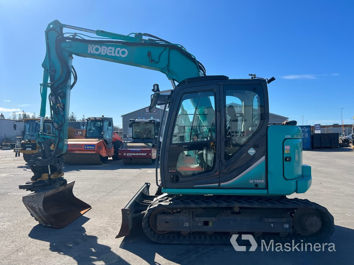 Excavadora de cadenas Grävmaskin Kobelco SK75SR-3E: foto 8