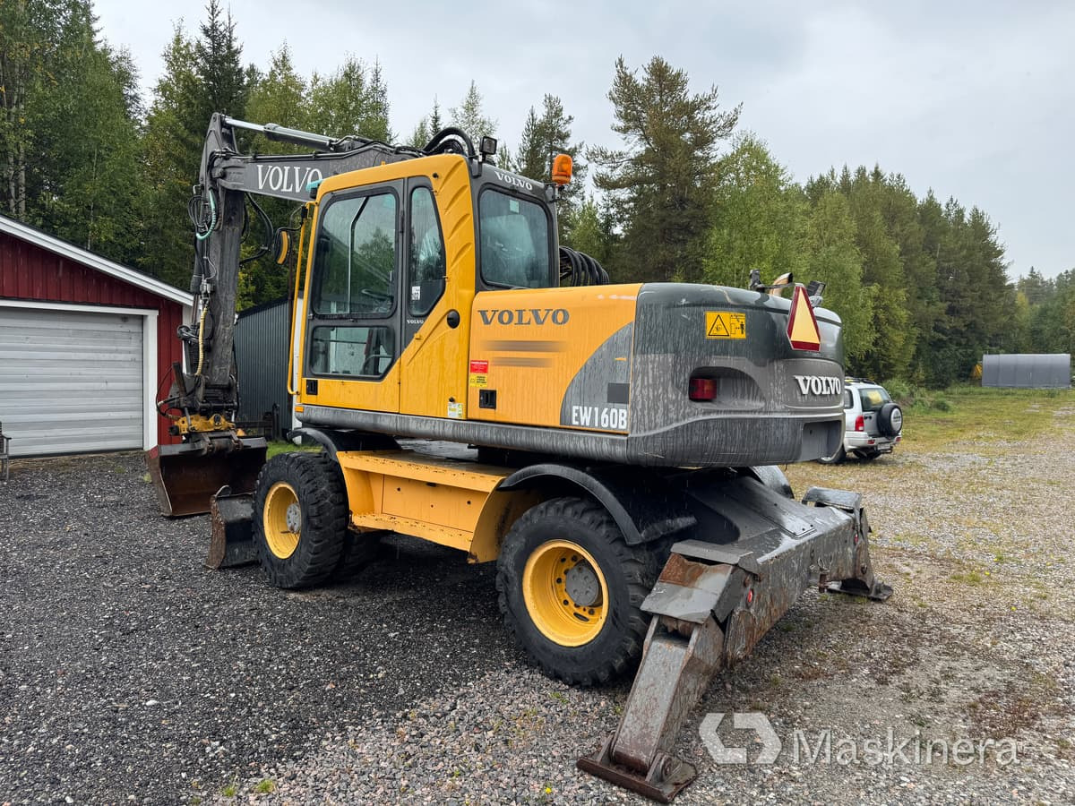 Hjulgrävare Volvo EW160B med tillbehör - Excavadora de cadenas: foto 3 Hjulgrävare Volvo EW160B med tillbehör - Excavadora de cadenas: foto 3