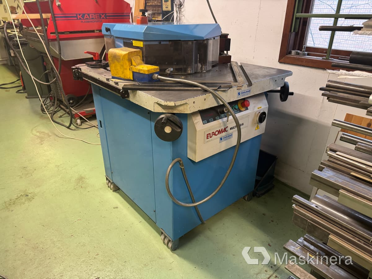 Hörnklipp Euromac Multi 220/6 - Máquina para metal: foto 1 Hörnklipp Euromac Multi 220/6 - Máquina para metal: foto 1