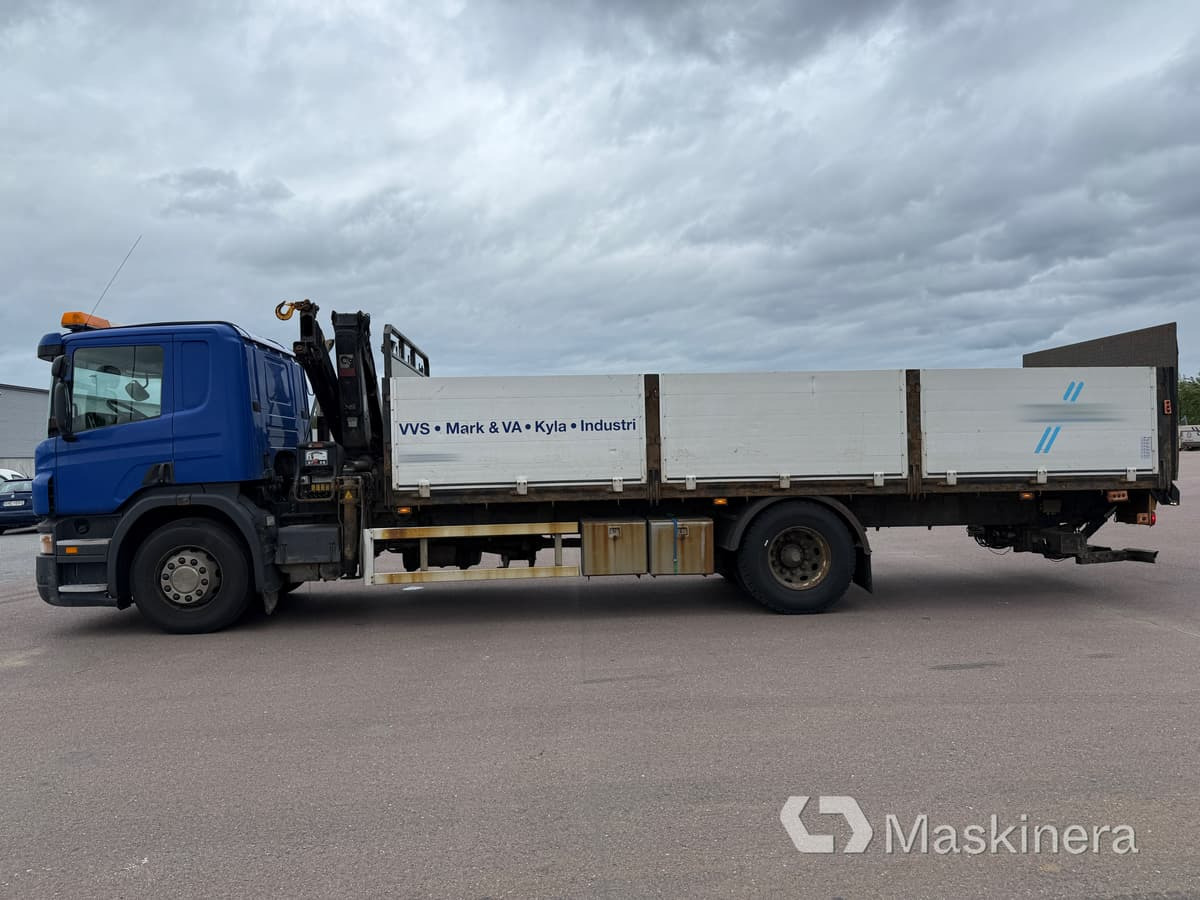 Kranbil Scania P320 - Camión caja abierta, Camión grúa: foto 2 Kranbil Scania P320 - Camión caja abierta, Camión grúa: foto 2