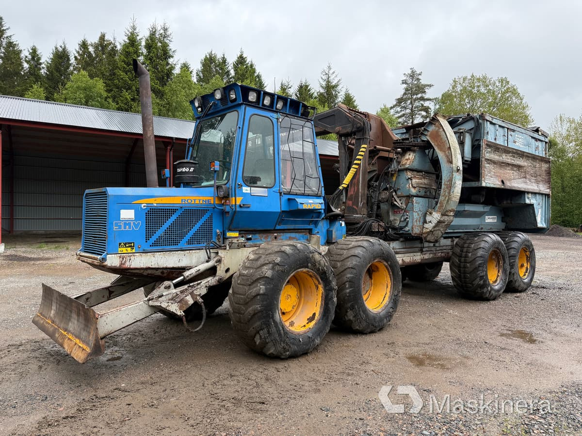 Rottne Smv Rapid 8WD Skotare Rottne Smv-Rapid 8WD med flishugg Bruks 802 CT - Autocargador: foto 1 Rottne Smv Rapid 8WD Skotare Rottne Smv-Rapid 8WD med flishugg Bruks 802 CT - Autocargador: foto 1