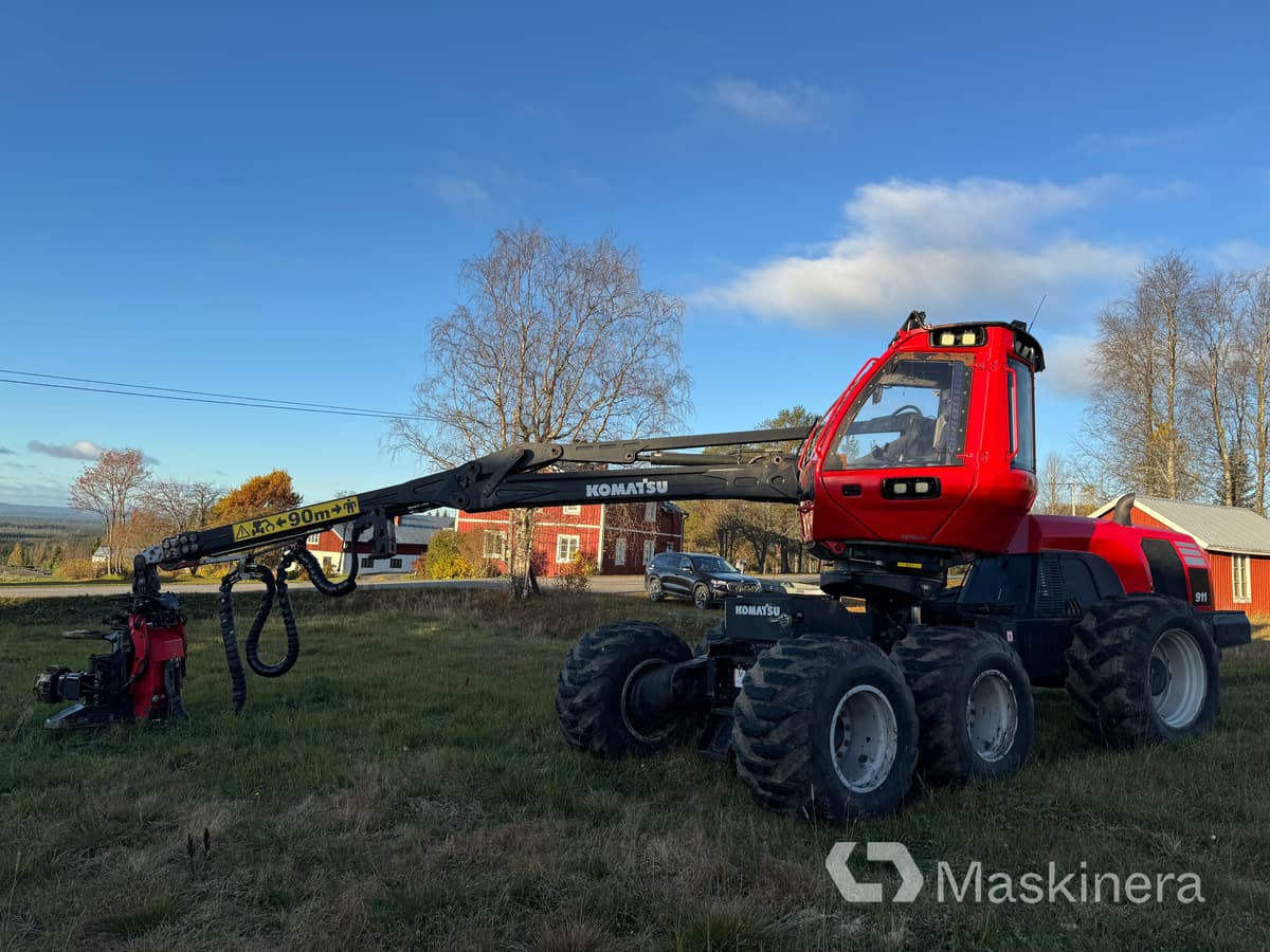 Skördare Komatsu XH 911 CX-6 - Procesadora forestal: foto 1 Skördare Komatsu XH 911 CX-6 - Procesadora forestal: foto 1