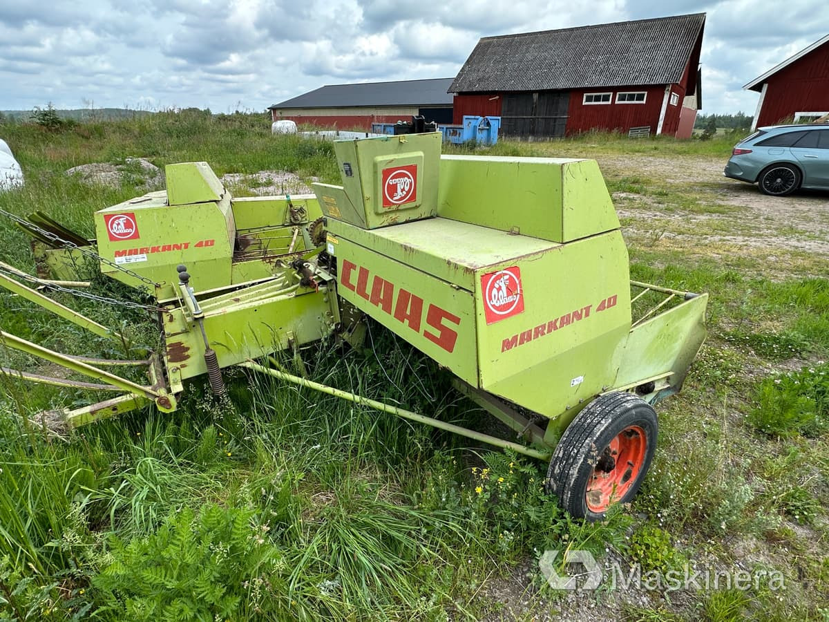 Småbalspress Claas Markant 40 - Empacadora de pacas cuadradas: foto 4 Småbalspress Claas Markant 40 - Empacadora de pacas cuadradas: foto 4