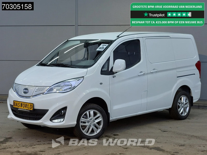 BYD ETP3 Elektrisch 45kWh WLTP 238km 2x Schuifdeur Airco Camera Parkeersensoren Leder Stoelverwarming Airco - Furgoneta pequeña, Furgoneta eléctrica: foto 1 BYD ETP3 Elektrisch 45kWh WLTP 238km 2x Schuifdeur Airco Camera Parkeersensoren Leder Stoelverwarming Airco - Furgoneta pequeña, Furgoneta eléctrica: foto 1