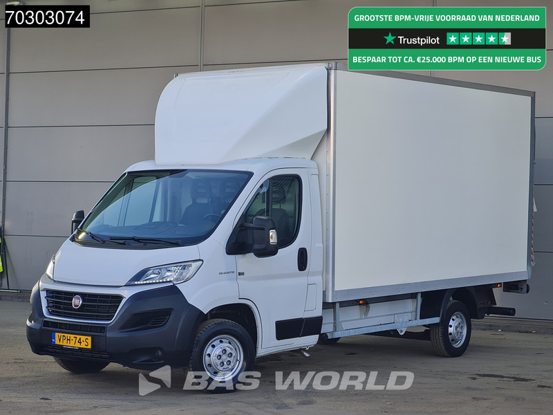 Fiat Ducato 130pk Laadklep Bakwagen LED Airco Cruise Camera Euro6 Meubelbak Koffer Airco Cruise control - Furgoneta caja cerrada: foto 1 Fiat Ducato 130pk Laadklep Bakwagen LED Airco Cruise Camera Euro6 Meubelbak Koffer Airco Cruise control - Furgoneta caja cerrada: foto 1