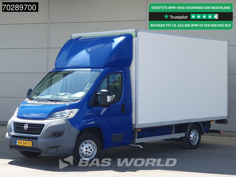 Fiat Ducato 150pk Laadklep Zijdeur Bakwagen Navi Airco Cruise Parkeersensoren Euro5 Meubelbak Koffer 20m3 Airco Cruise control - Furgoneta caja cerrada: foto 1 Fiat Ducato 150pk Laadklep Zijdeur Bakwagen Navi Airco Cruise Parkeersensoren Euro5 Meubelbak Koffer 20m3 Airco Cruise control - Furgoneta caja cerrada: foto 1