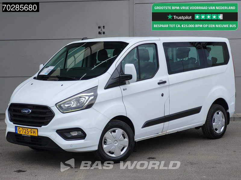 Ford Transit 105pk Personenvervoer Incl.BPM/Ex. BTW 9-Persoons Airco Cruise LED Parkeersensoren Taxi Passenger Transport Kombi Tourer Euro6 L - Minibús, Furgoneta de pasajeros: foto 1 Ford Transit 105pk Personenvervoer Incl.BPM/Ex. BTW 9-Persoons Airco Cruise LED Parkeersensoren Taxi Passenger Transport Kombi Tourer Euro6 L - Minibús, Furgoneta de pasajeros: foto 1